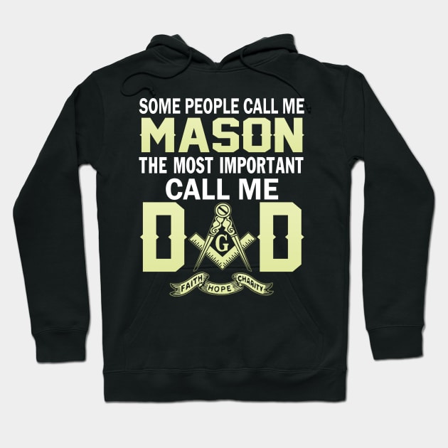 Father (2) Im a MASON and a DAD Hoodie by PhanNgoc